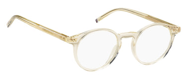 Premium Men Tommy Hilfiger Eyeglasses: TH 1813 - Champagne(2) - SpecSMART Eye Clinic (Diagonal View)
